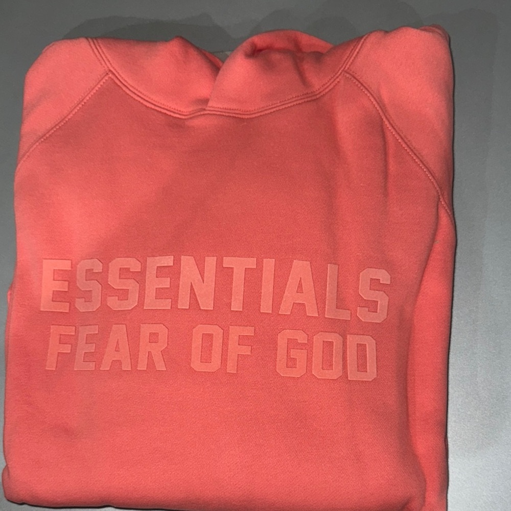 Fear of God Essentials Coral Crewneck Sweater